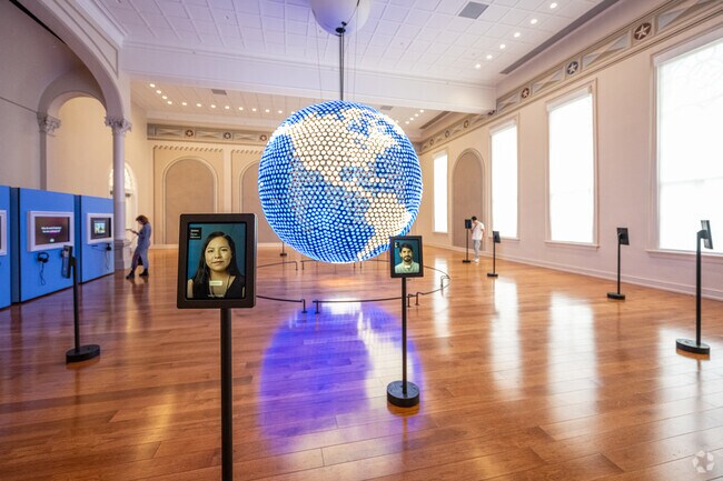 In the Planet Word museum, Downtown DC residents can attempt to learn new languages.