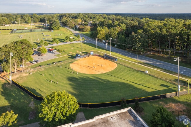 Students love to play baseball at Ragsdale High School in Greensboro.
