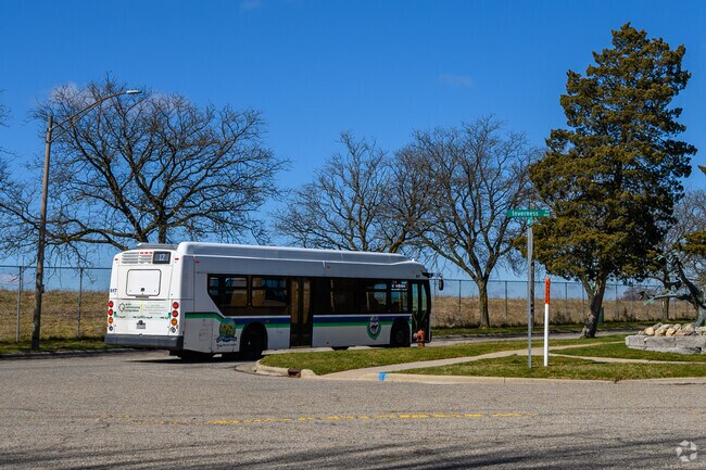 CATA Bus line on Verlinden Avenue in the Westside neighborhood.