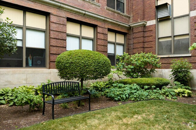 Quiet areas at St Matthias School are great to study in.