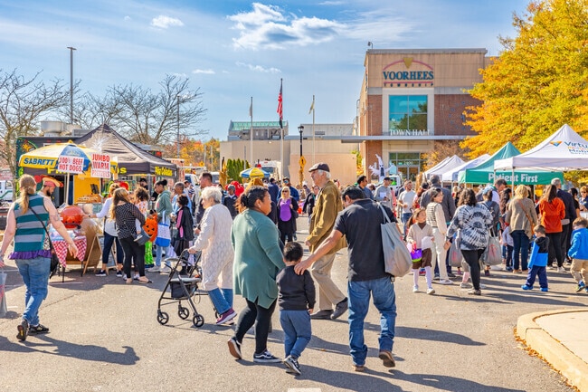 The Voorhees Township Halloween & Fall Festival is located in the Town Center.