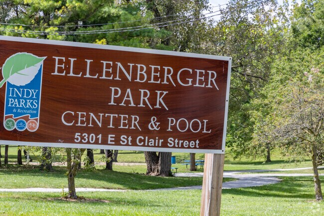 Spend an afternoon on a walk or at the pool at Ellenberger Park in East Gate.