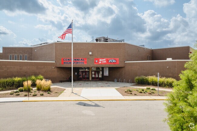Centennial High School welcomes eager minds.