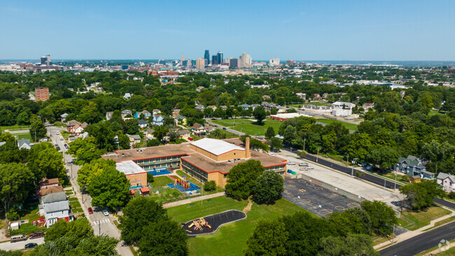 Phillis Wheatley Elementary School is a quick commute for many Washington Wheatley families.
