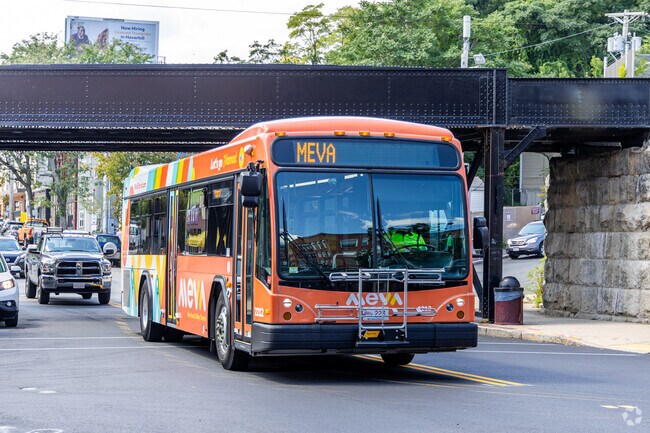 The MEVA provides local bus transportation throughout the Bradford area along Route 125 and Haverhill.
