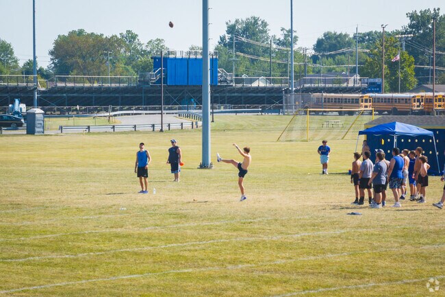 In Frenchtown, the Jefferson High School football team prepares for Friday night.