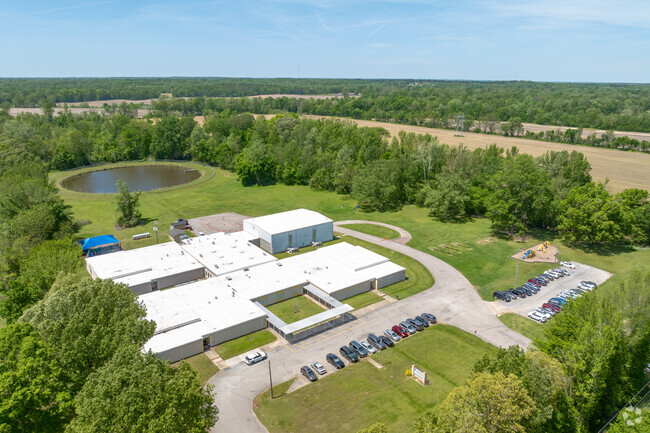 There is plenty of green space at Southwest Elementary School in Williston.