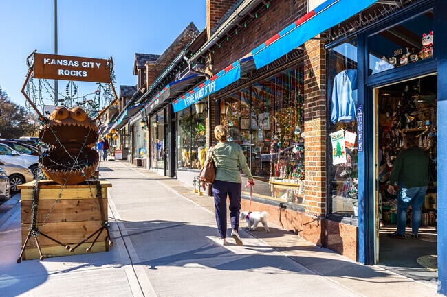 Brookside is a wonderful shopping area to find gifts for friends or yourself.