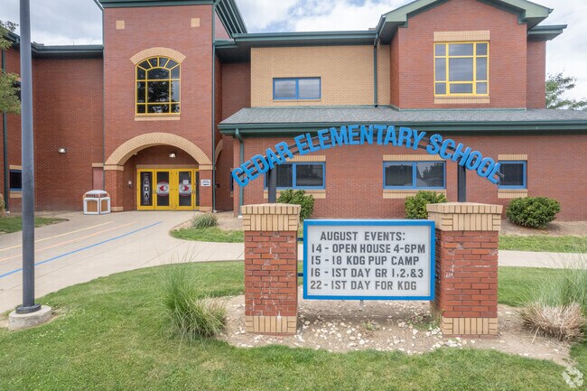 Students love it at Cedar elementary School.