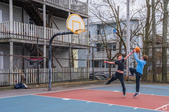 Play a game of pick up basketball at Morse-Kelley Park in Spring Hill and improve your skills.
