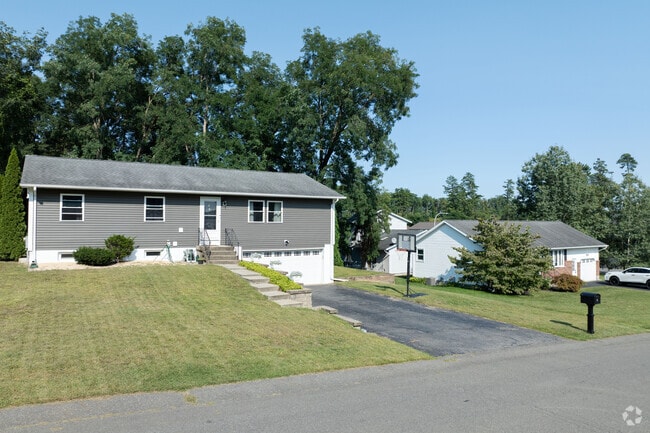 A split level ranch is a great option in The Dunes.