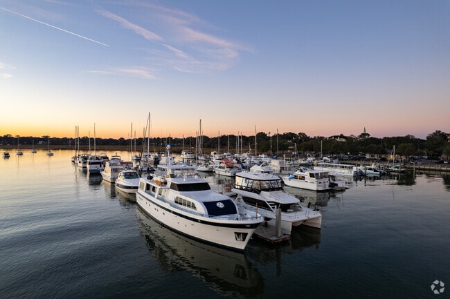 Dock your boat at the marina located in Historic Beaufort.