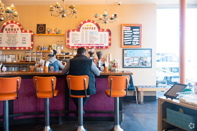 For a fun, cheerful breakfast try Jelly Cafe on Evans Ave in University.