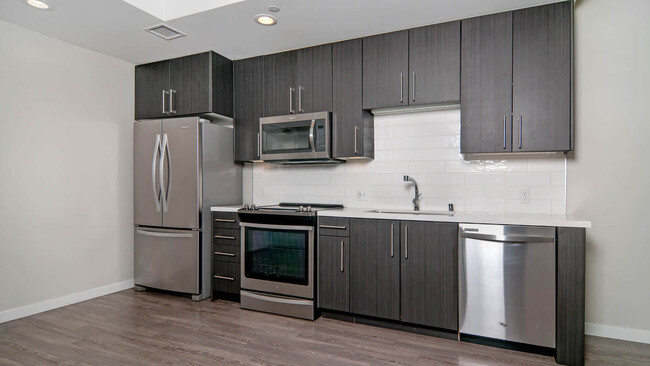 Kitchen with Stainless Steel Appliances