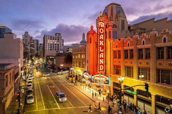Fox Theater in Uptown hosts live music and entertainment.