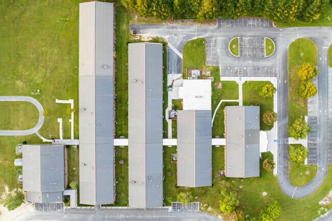 Northside Elementary School's campus consists of multiple buildings.