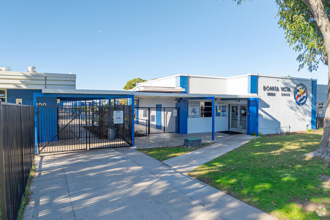Academic excellence and community spirit define Bonita Vista Middle School.