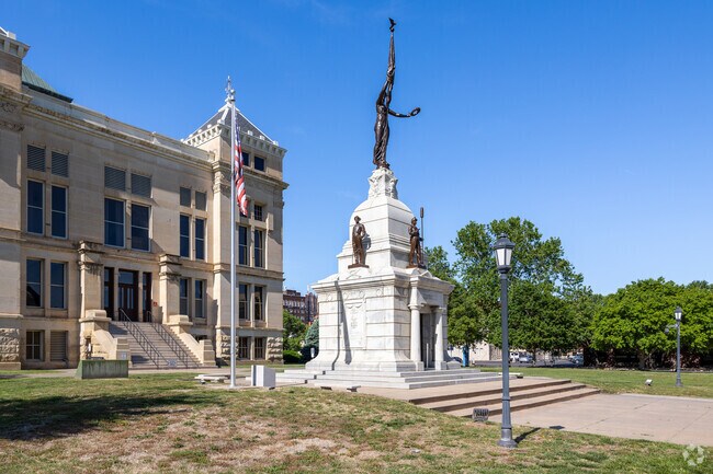 The Historic Courthouse is a great example of the unique architecture found throughout Midtown.