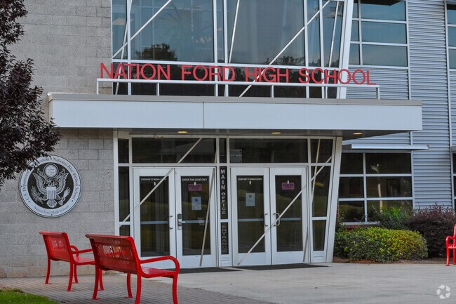 The Nation Ford High School serves students in grades 9th-12th.