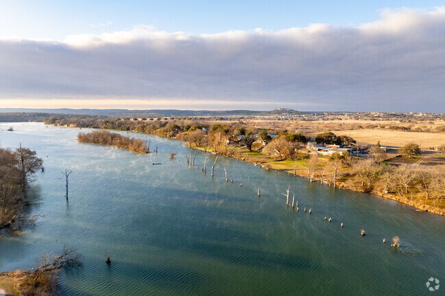 The Guadalupe River has great access to kayaking, fishing and swimming.
