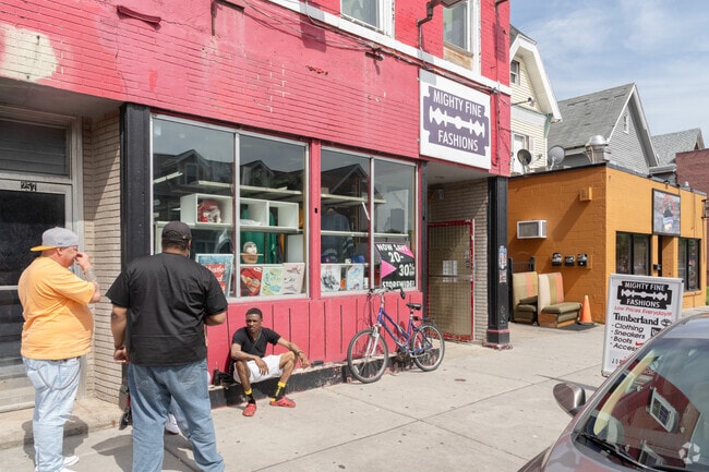 Mighty Fine Fashions in Columbus sells high end sportswear and accessories.