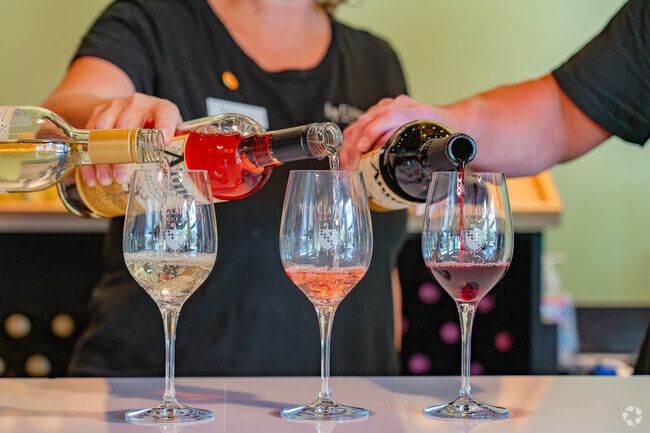 Enjoy the local wines from New Clairvaux Vineyard Tasting Room in Downtown Redding.