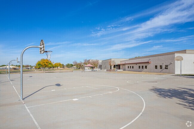 Shoot some hoops at Apache Elementary School in Glendale.