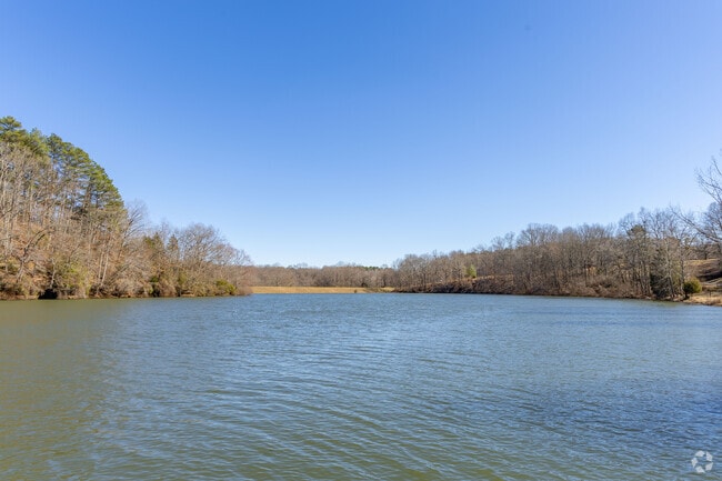 Locals can visit David Crockett Lake to take in the beautiful views.