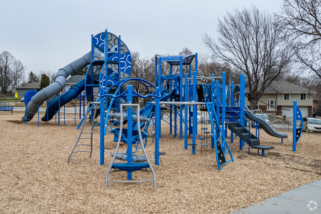The students of Walt Disney Elementary School enjoy learning outdoors.