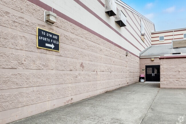 An athletics program is part of the curriculum at North Beach Junior Senior High School.