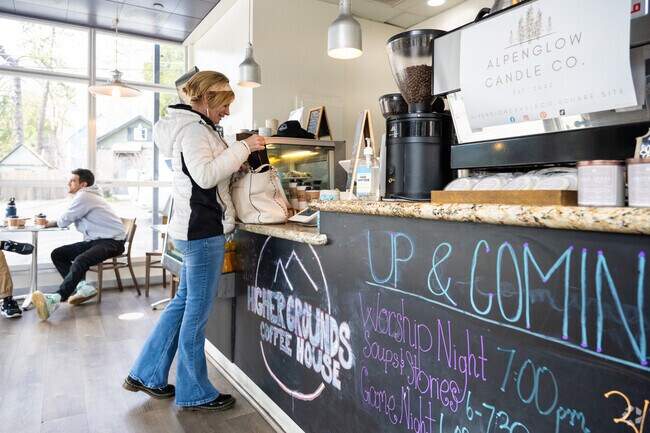 Higher Grounds Coffee serves some fresh hot brews in Crestline.