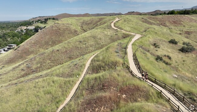Miles of trails cover Hillside to Hollow Reserve in Central Foothills.