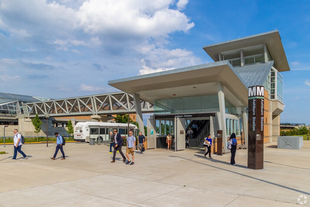Ashburn Metro Station is an ideal mode of transportation for commuting to DC near Virt's Corner.
