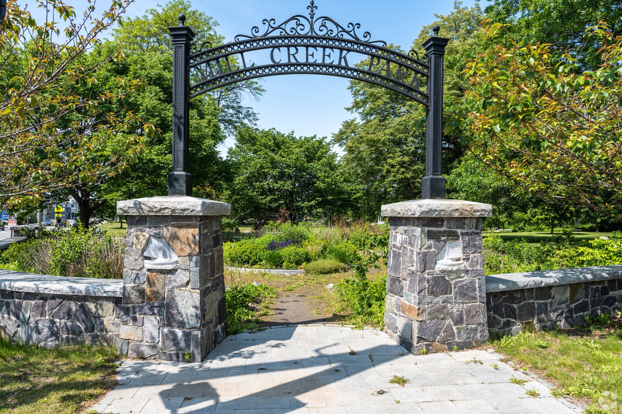 Enjoy the nice weather at Mill Creek Park in nearby Knightville.