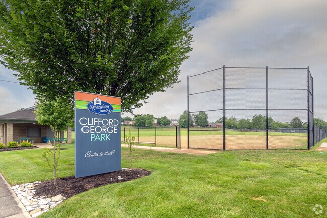 Clifford George Park in Pleasant Run Farms includes two baseball fields and two soccer fields.