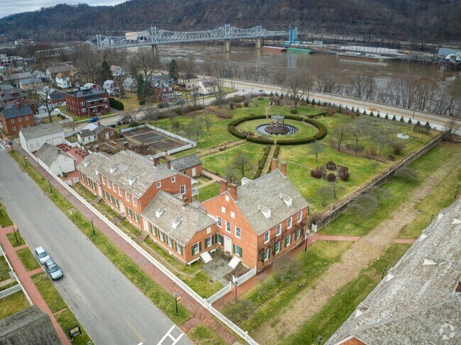 Old economy village in Ambridge is a national historic landmark.