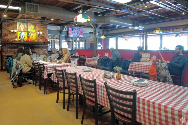 Grab a table for some family style dining at Prince's in Saugus.