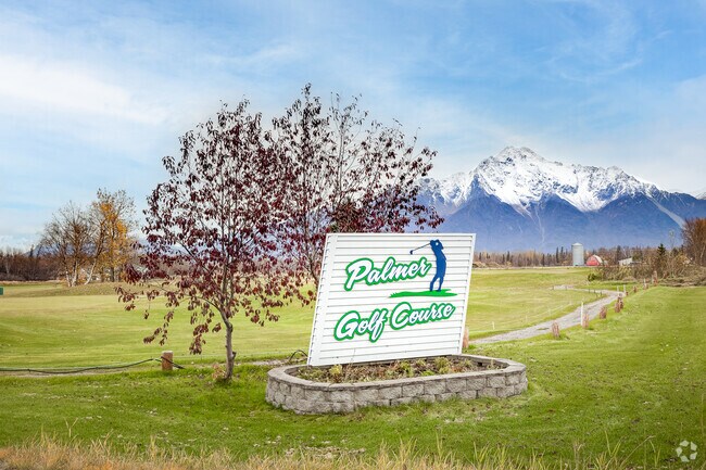 Palmer Golf Course offers Lazy Mountain residents spectacular views and recreation.
