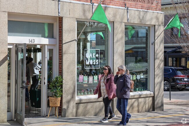 Homeowners on Highland Avenue head downtown to Oak and Moss for unique home decor that adds character and charm to their living spaces.