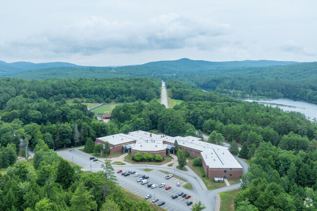 Students will enjoy ample amounts of greenery surrounding Newfound Regional High School.