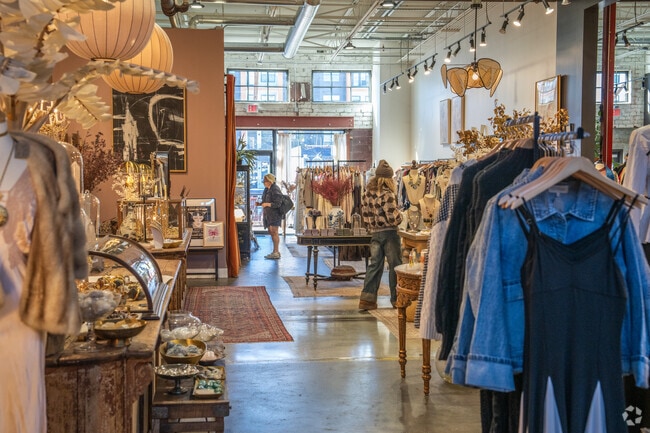 The Works nearby features an abundance of small retailers and eateries.