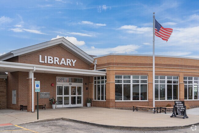 The Homer Township Public Library features daily book readings for children.