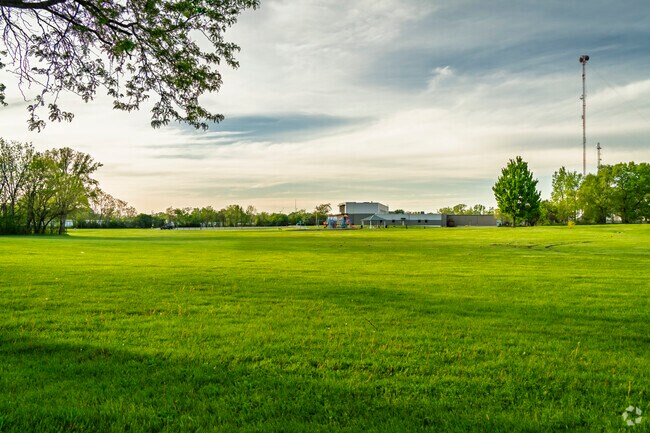 Locals can fly a kite in Brennan Park.