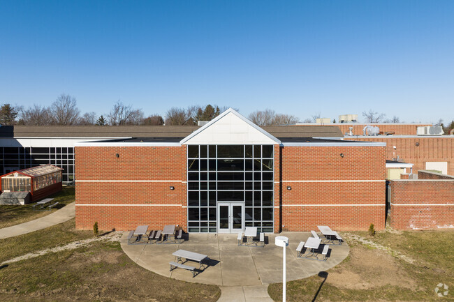 Morenci High School and Middle School Back Entrance