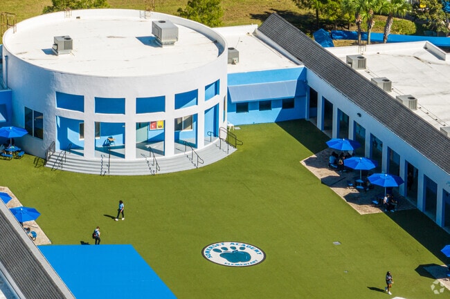 Somerset Academy Charter has great outdoor spaces.