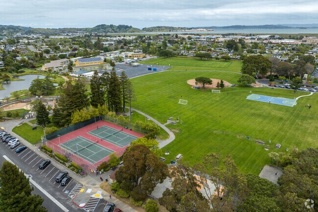 Corte Madera active locals often head to Corte Madera Town Park on sunny days.