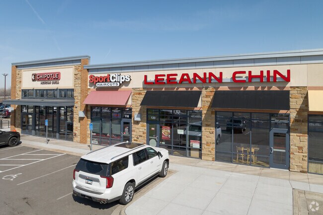 Shopping on Red Fox Road in the Shoreview neighborhood.