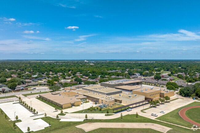 Strickland Middle School has a variety of extracurricular activities such as band and football.