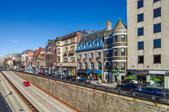 Dupont Circle has plenty of retail and dining options to choose from.