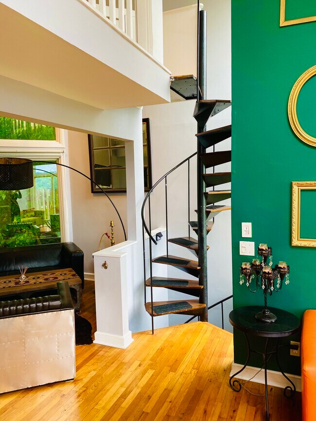 Spiraled stairs case